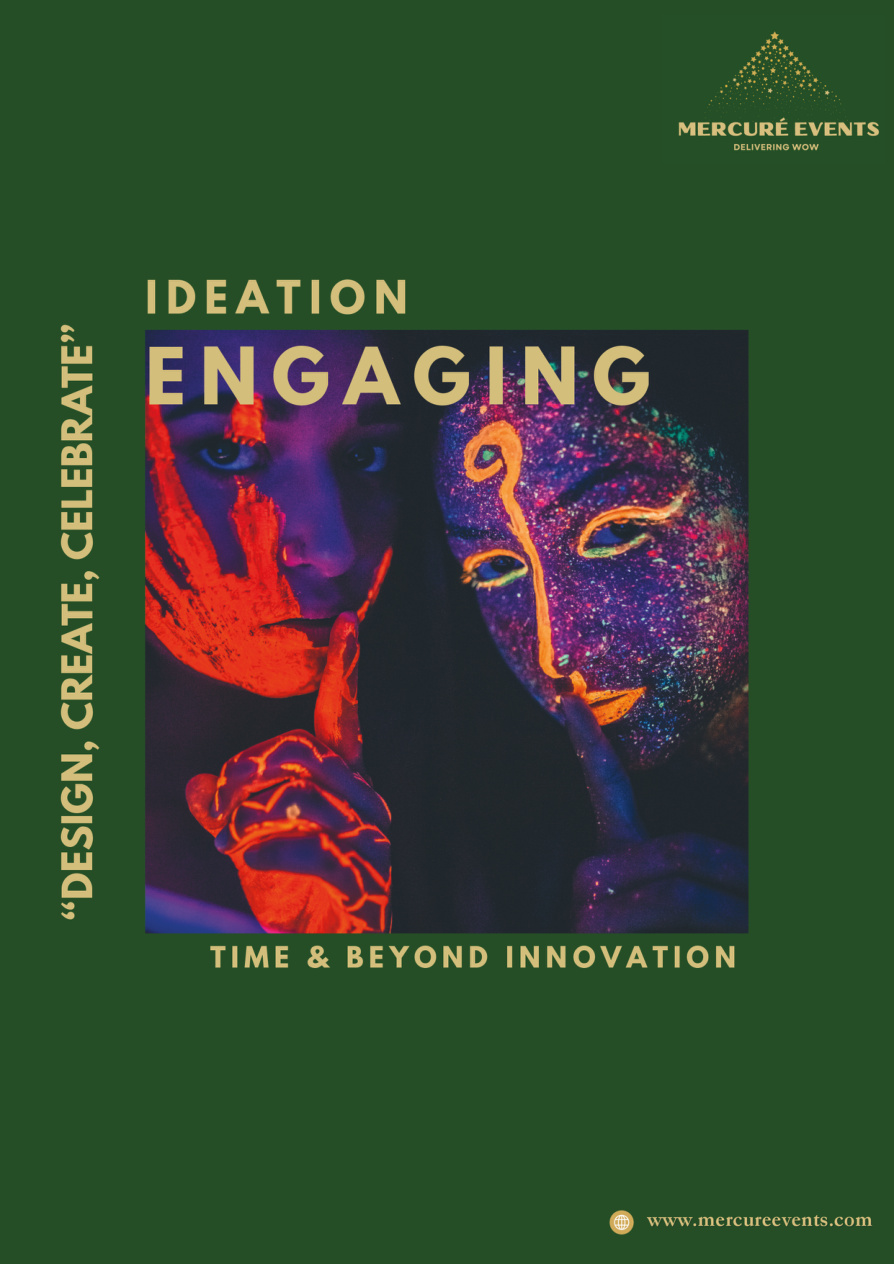 Mercuré Events ideation and engaging event visual